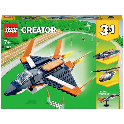 LEGO Creator Supersonisch straalvliegtuig 31126
