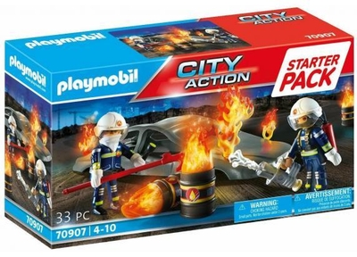 PLAYMOBIL City Action Starterpack brandweeroefeningen - 70907