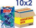 10x Bref Toiletblok Blue Activ Eucalyptus 2 stuks