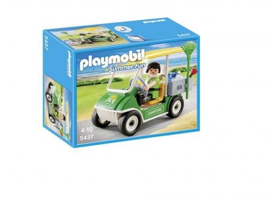 Camping dienstvoertuig / Gardien du camping et véhicule de service