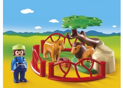 PLAYMOBIL 1.2.3 Leeuwenverblijf - 9378