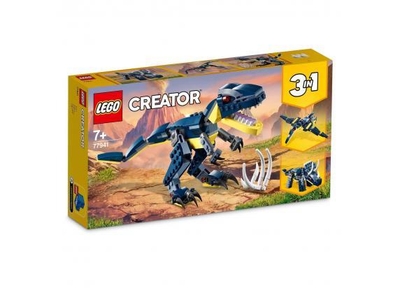 LEGO Mighty Dinosaurs 77941 - collectible limited UK editie - zeldzame donkerblauwe variant van LEGO 31058