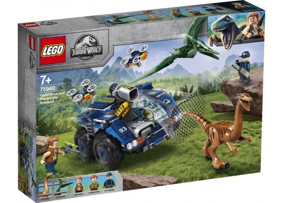 LEGO - Jurassic World 75940 Ontsnapping van Gallimimus en Pteranodon