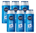 Nivea Men Strong Power Shampoo Voordeelverpakking 6x250 ml