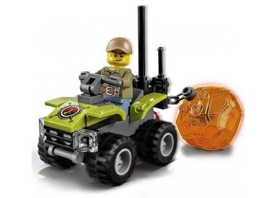 LEGO City Vulkaan Starter Set - 60120