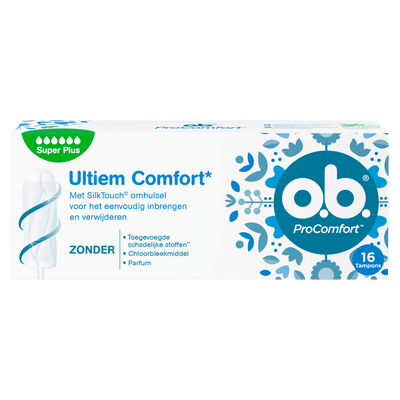 o.b. ProComfort Tampons Super Plus - 16 stuks