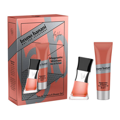Bruno Banani Magnetic Woman geschenkset eau de parfum 30 ml + douchegel 50 ml