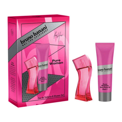 Bruno Banani Pure Women geschenkset eau de toilette 30 ml + douchegel 50 ml