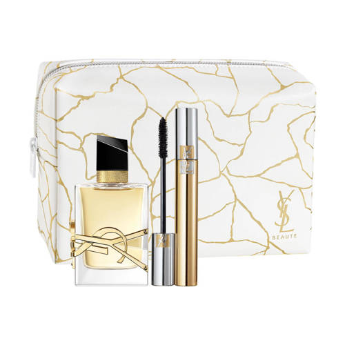 Yves Saint Laurent Libre Libre geschenkset - eau de parfum 50 ml & mascara & toilettas