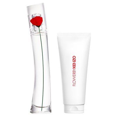 Kenzo Flower Giftset - 30 ml eau de parfum spray + 75 ml bodymilk - cadeauset voor dames