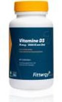 fittergy Vitamine D3 75 mcg met zink 60 Tabletten
