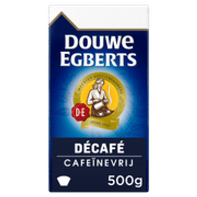 Douwe Egberts Decafe Koffie Snelfilter Maling 500 gr