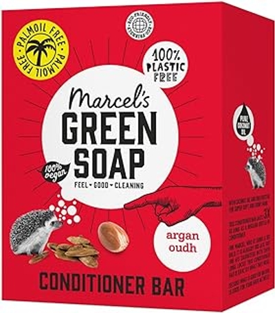Marcel's Green Soap - Haarconditioner Bar Argan & Oudh - 60 ml