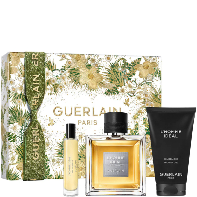 Guerlain L'Homme Idéal Giftset - 100 ml eau de toilette spray + 7,5 ml eau de toilette tasspray + 75 ml showergel - cadeauset voor heren