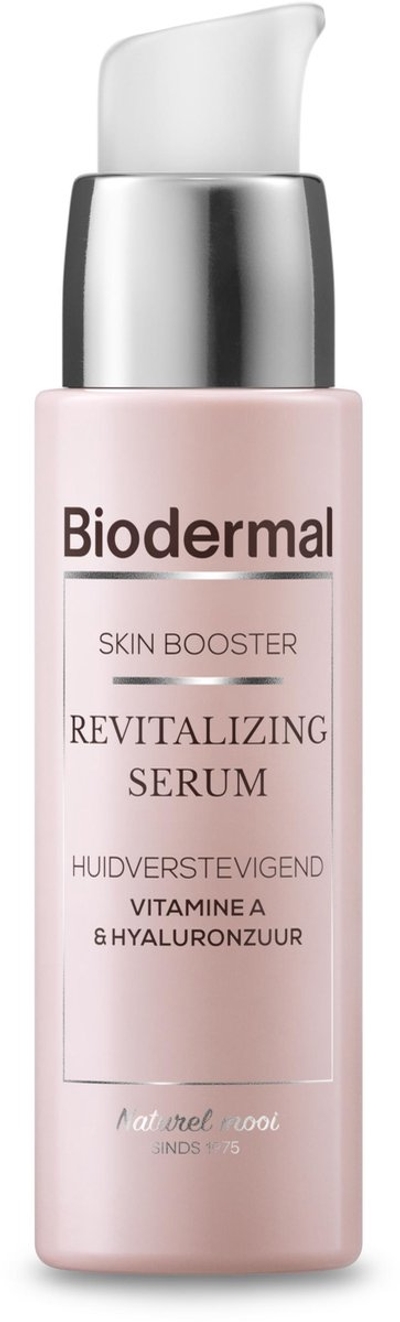 Biodermal Skin Booster Revitalizing serum dagcreme – Verbetert de huidelasticiteit en bied stevigheid met hyaluronzuur en vitamine A - hyaluronzuur serum - 30 ml