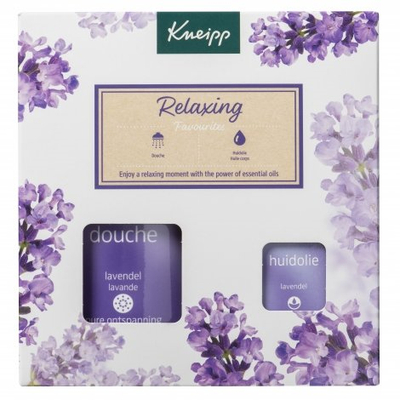Kneipp Geschenkset - Relaxing Favourites - Lavendel - Giftset - Cadeauverpakking - 1 st - 200 ml + 20 ml