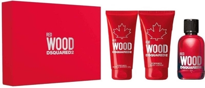 dsquared2 Red wood femme edt geschenkset
