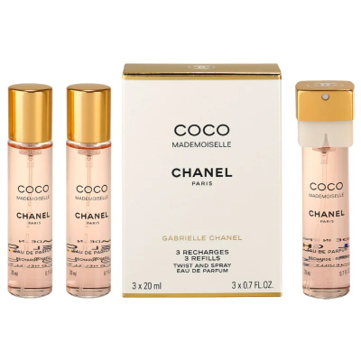Chanel Coco Mademoiselle Eau de Parfum 3x20 ml