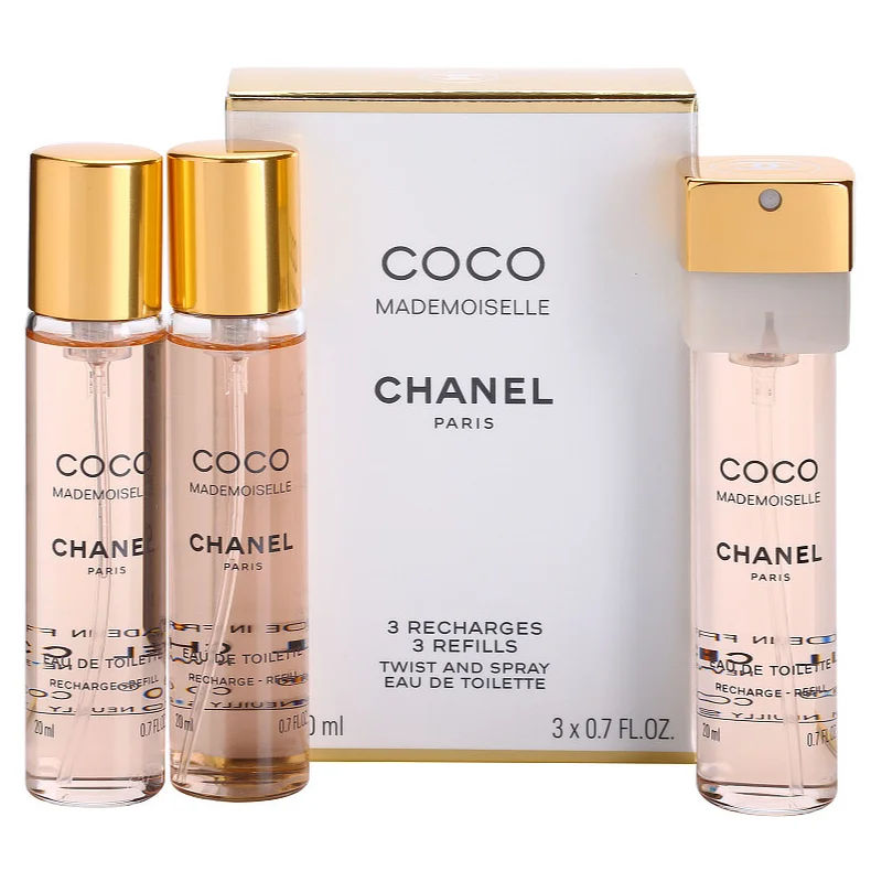 Coco Mademoiselle Eau de Toilette 3x20 ml