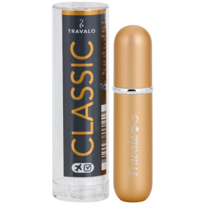 Travalo Classic navulbare parfum verstuiver Unisex Gold 5 ml