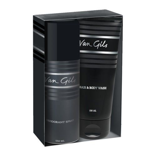 Van Gils Strictly for Men Hair & Body Wash 150ML + GRATIS Deodorant 150ml