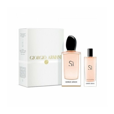 Giorgio Armani Sì Geschenkset - Eau de Parfum + Eau de Toilette