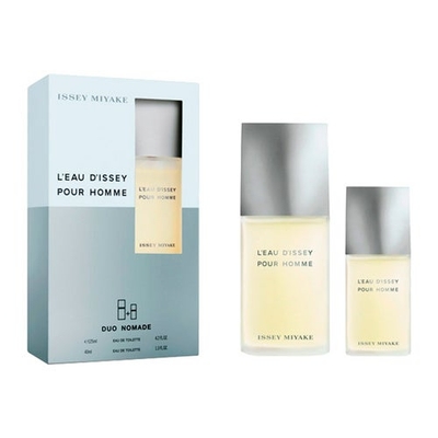 Issey Miyake - L ́Eau D'Issey Pour Homme Gift Set Eau de toilette 125 Ml And Pocket Package Eau de toilette 40 Ml