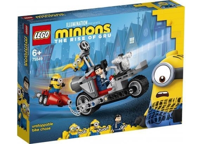 LEGO Minions Enerverende Motorachtervolging - 75549