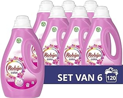 Robijn Pink Sensation Vloeibaar wasmiddel gekleurde was - 120 wasbeurten