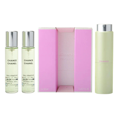 Chanel - Chance Eau Fraiche EDT Refillable 3x 20 ml