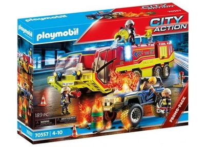 PLAYMOBIL City Action Brandweer met brandweerwagen - 70557