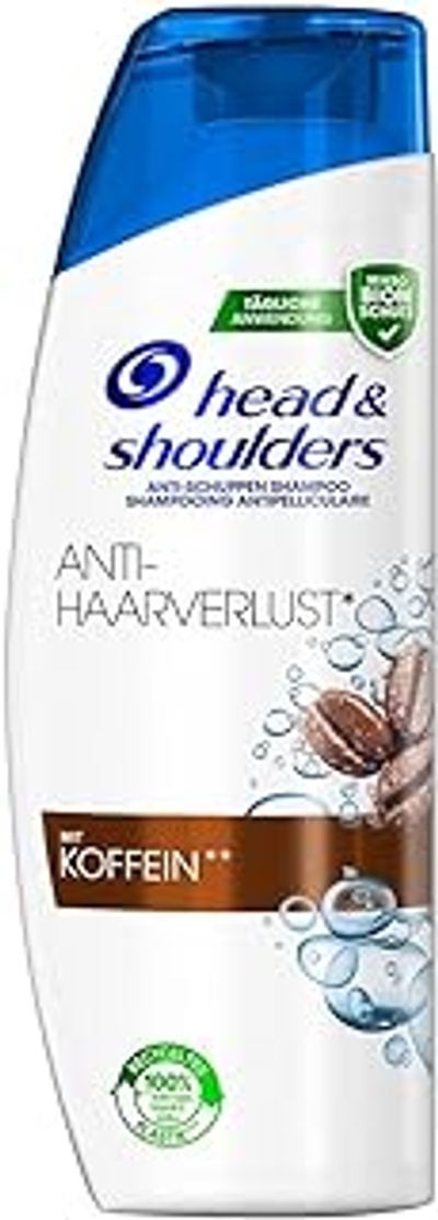 Head & Shoulders Anti-haarverlies anti-roos shampoo, tot 100% bescherming tegen roos, 300 ml