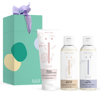 NAÏF Newborn Essentials geschenkset