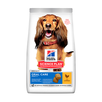 Hill's Science Plan - Canine Adult - Oral Care - Medium Chicken 12 kg - hondenbrokken
