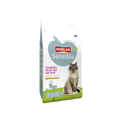 Smølke Sensible - Kip - 4 kg - kattenbrokken