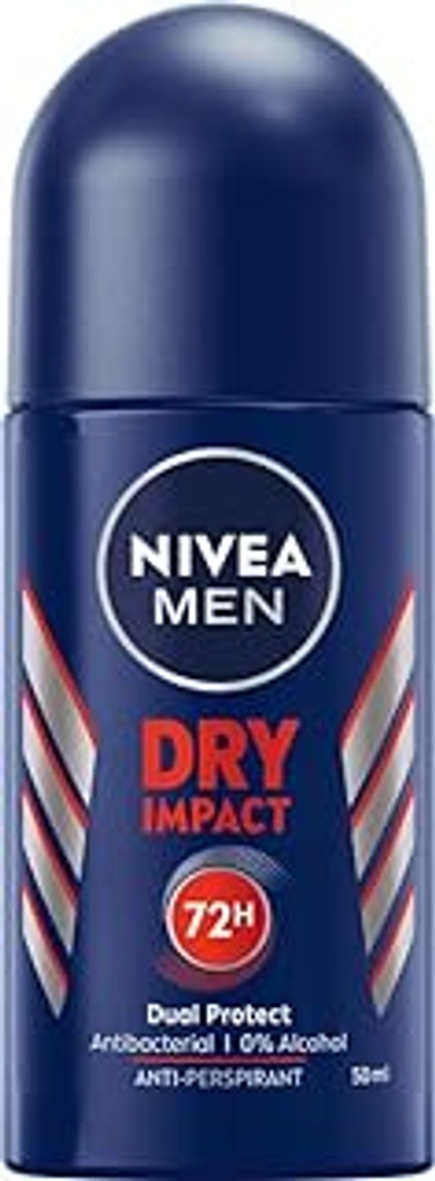 NIVEA MEN Dry Impact 72H Antitranspirant voor mannen 50 ml