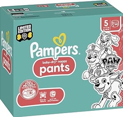 Pampers Baby Dry Pants  luierbroekjes maat 5 - 160 stuks