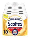 Scottex Ultra sterk keukenpapier - verpakking met 18 rollen
