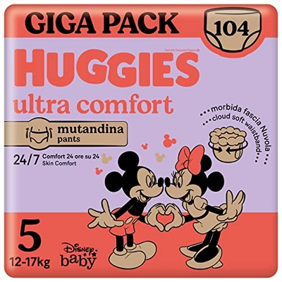 Huggies Ultra Comfort Pants  luierbroekjes maat 5 - 104 stuks