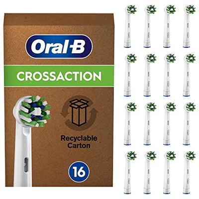 Oral-B CrossAction  opzetborstels - 16 stuks