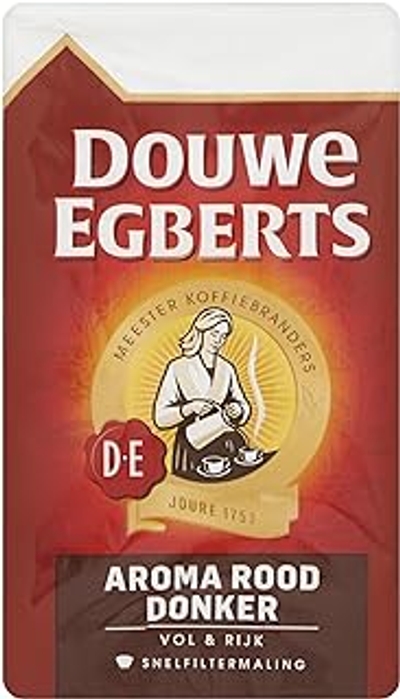 Douwe Egberts Filterkoffie Aroma Rood Donker - 6 x 250 gram