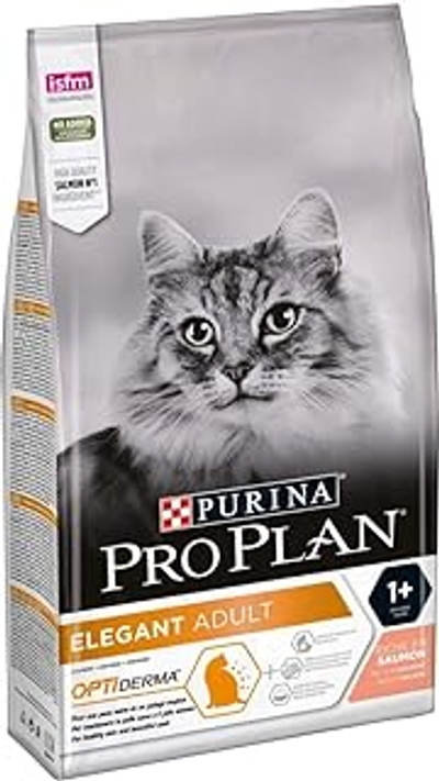 Pro Plan - Cat Elegant Adult Zalm voor katten, 1,5 kg - kattenbrokken