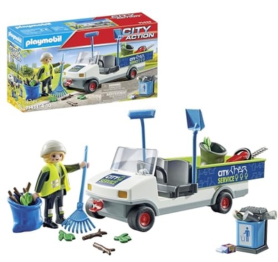 Playmobil City Action Electrische straatveegmachine - 71433