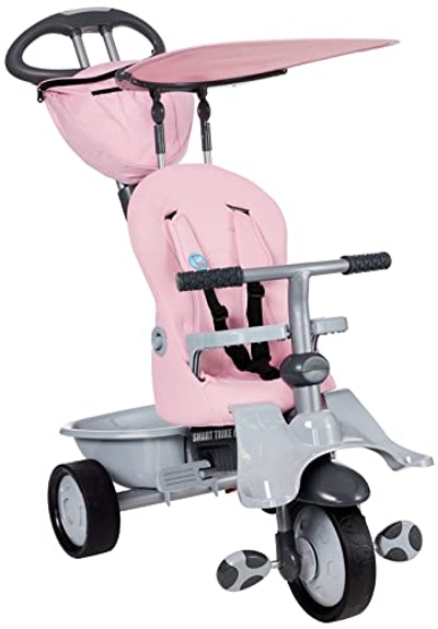 SmarTrike 4 in 1 fauteuil - roze/grijs