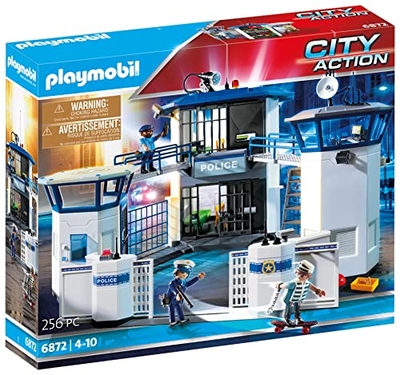 Playmobil City Action 6872 Politiebureau met Cel, vanaf 5 Jaar, 256-delig
