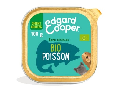 Edgard & Cooper Doos Patée Bio verse vis 17 x 100 gram - natvoer honden