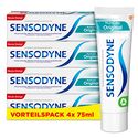 Sensodyne MultiCare Original Tandpasta, 4x 75ml, dagelijkse tandpasta met fluoride, voor pijngevoelige tanden