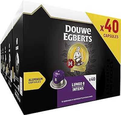 Douwe Egberts Lungo Intens - 5 x 40 koffiecups
