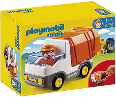 Playmobil 1-2-3 Vuilniswagen 6774