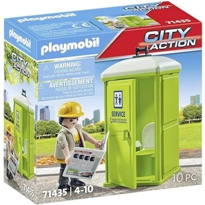 Playmobil City Action Mobiel Toilet - 71435
